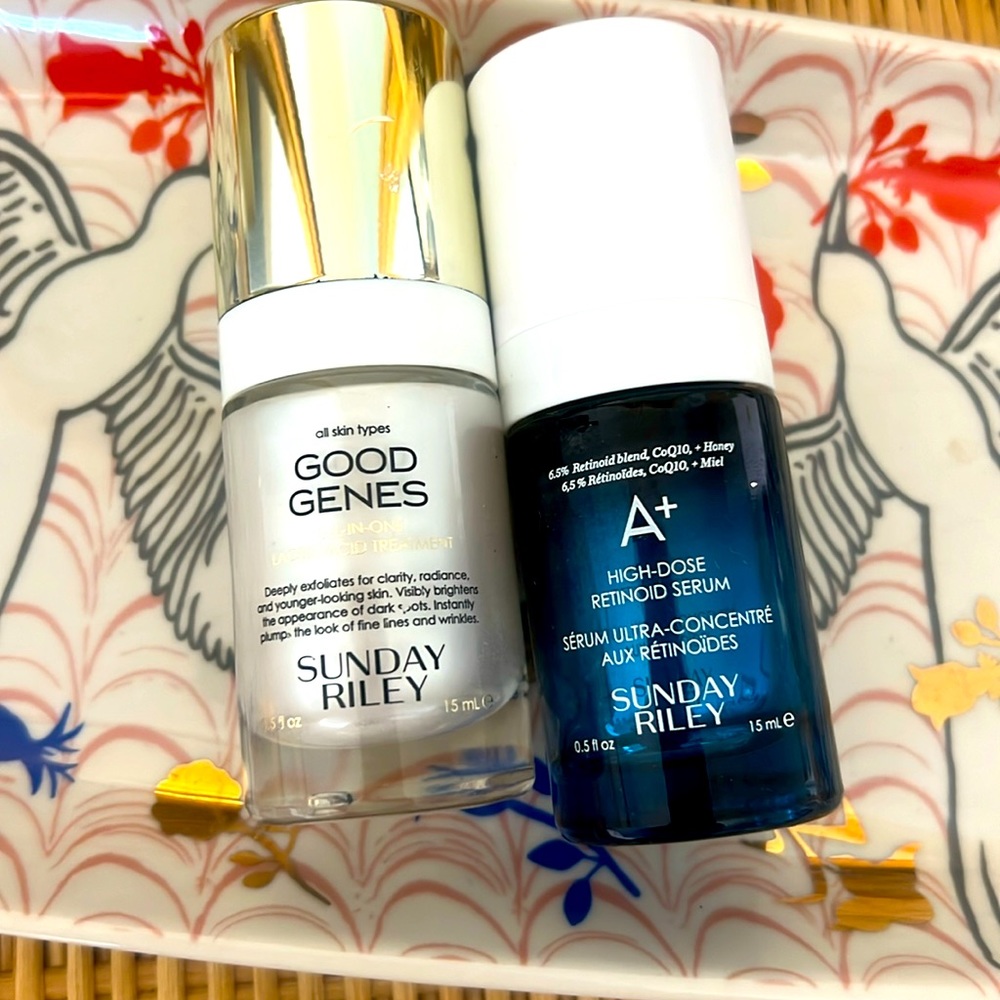 Sunday Riley Lactic Acid and A+ Retinoid Serum